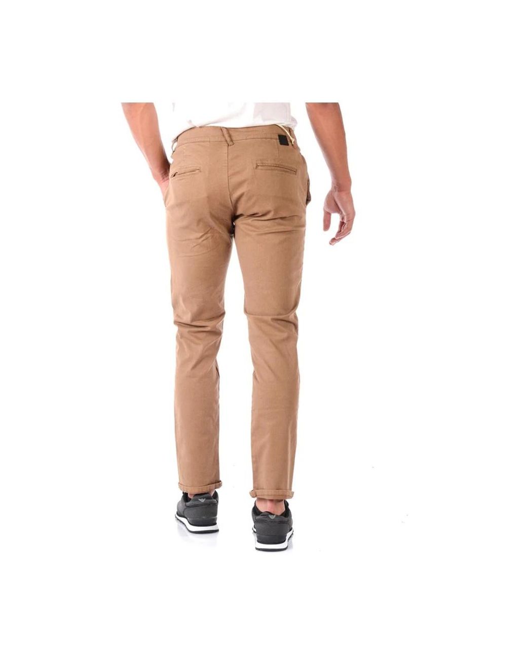 Daniele Alessandrini Brown Chinos for men