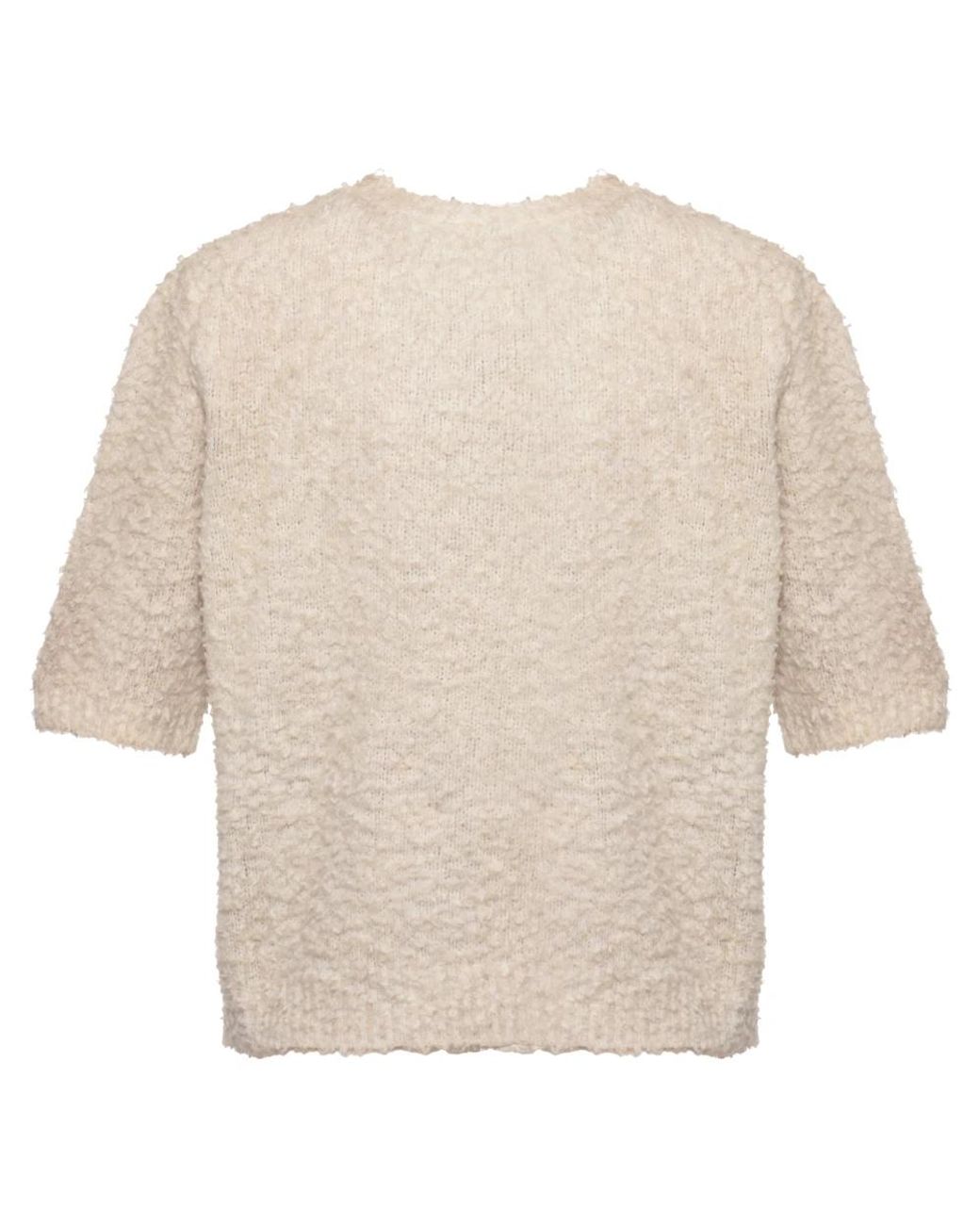 Avant Toi Natural Round-Neck Knitwear