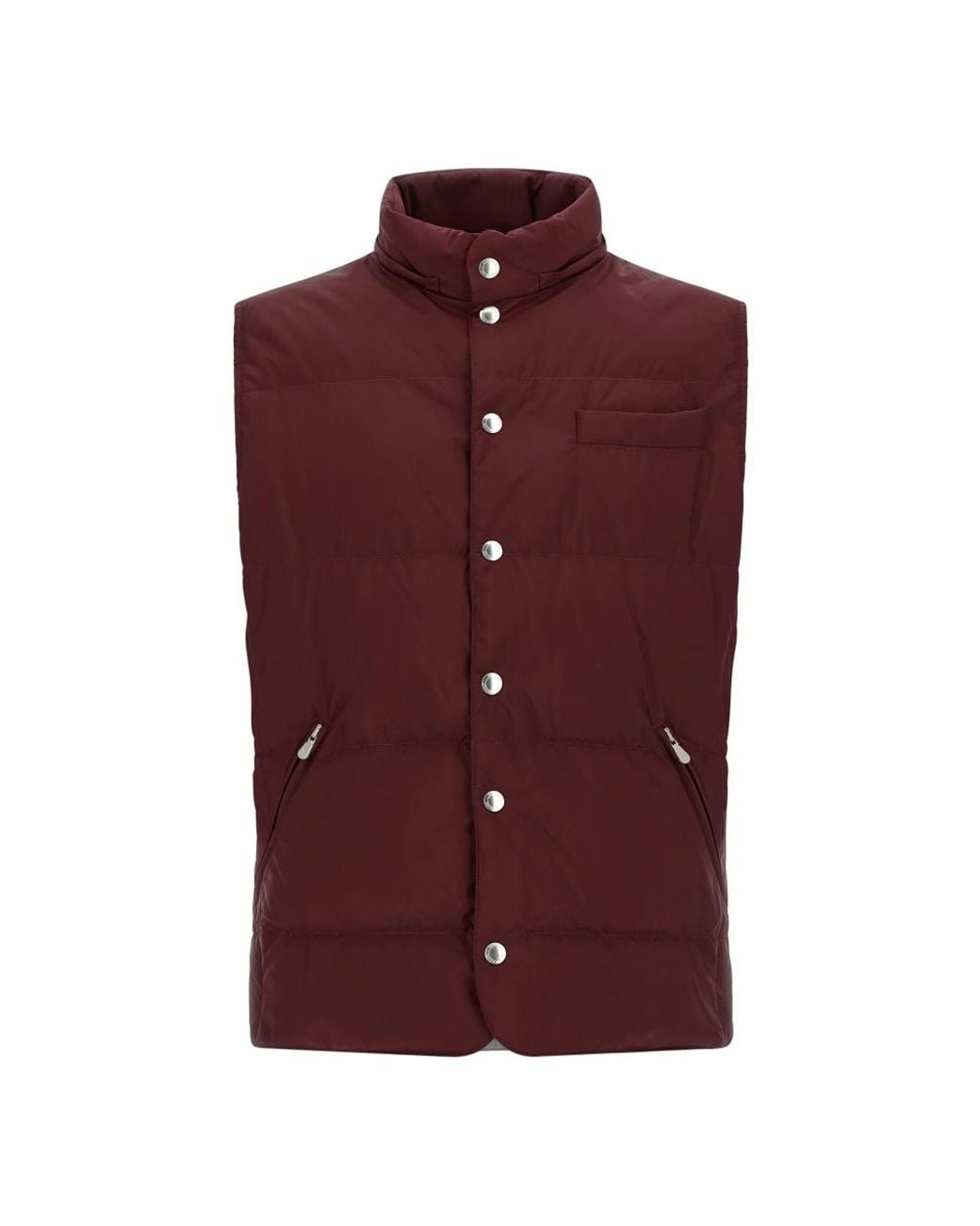 Brunello Cucinelli Purple Waistcoats for men