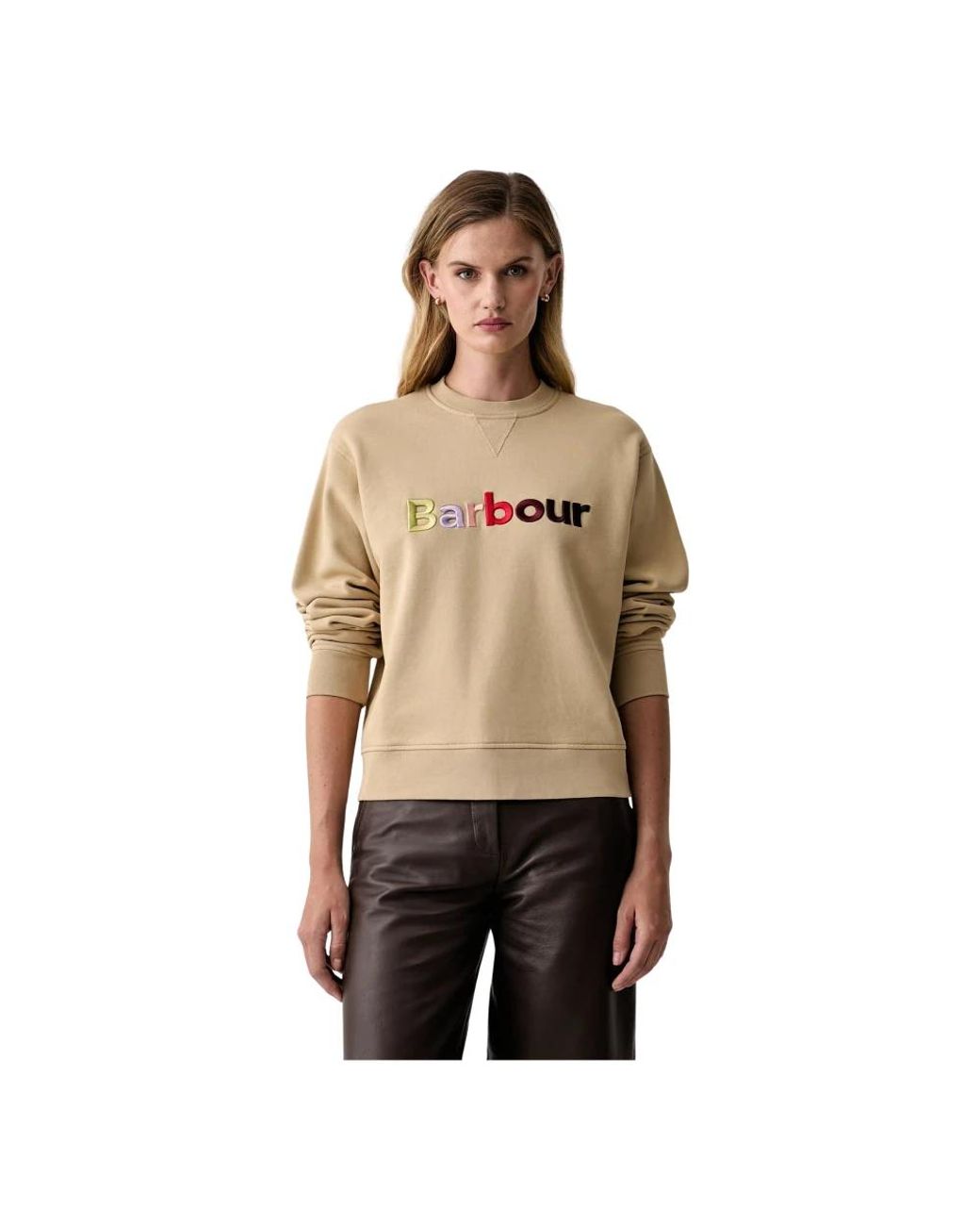 Barbour Ashdown Sweatshirt in het Natural