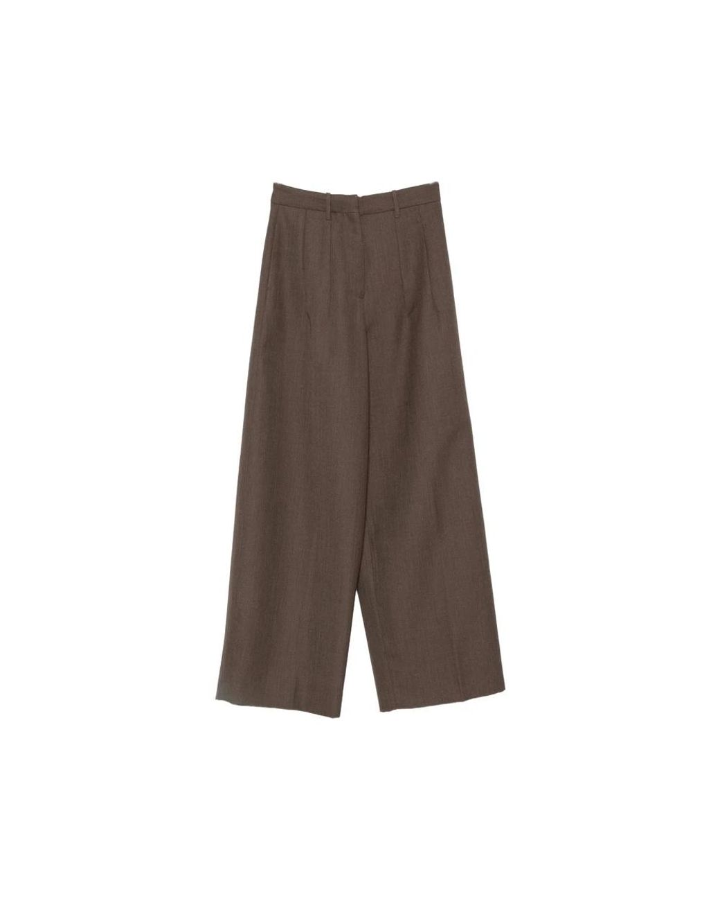 Nine:inthe:morning Brown Wide Trousers