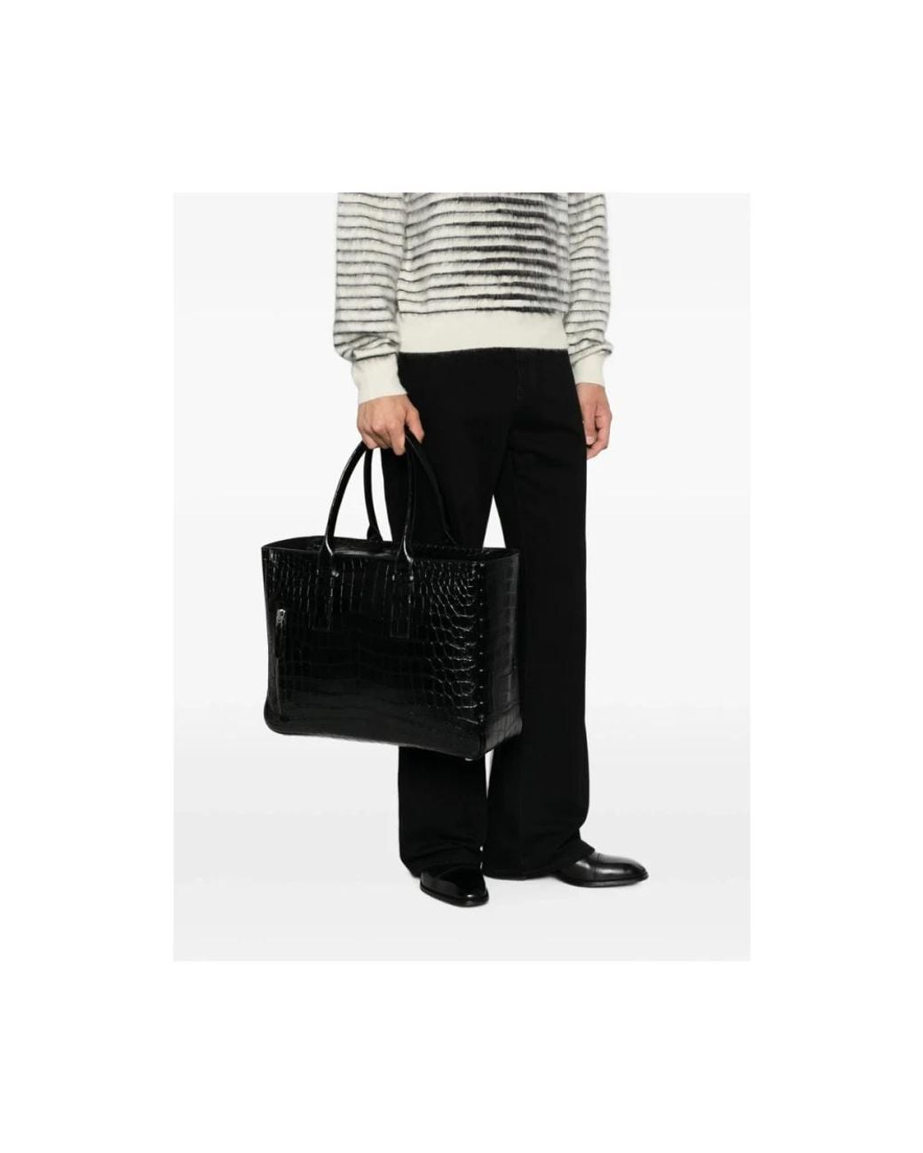 Tom Ford Black Shopping Bags for men