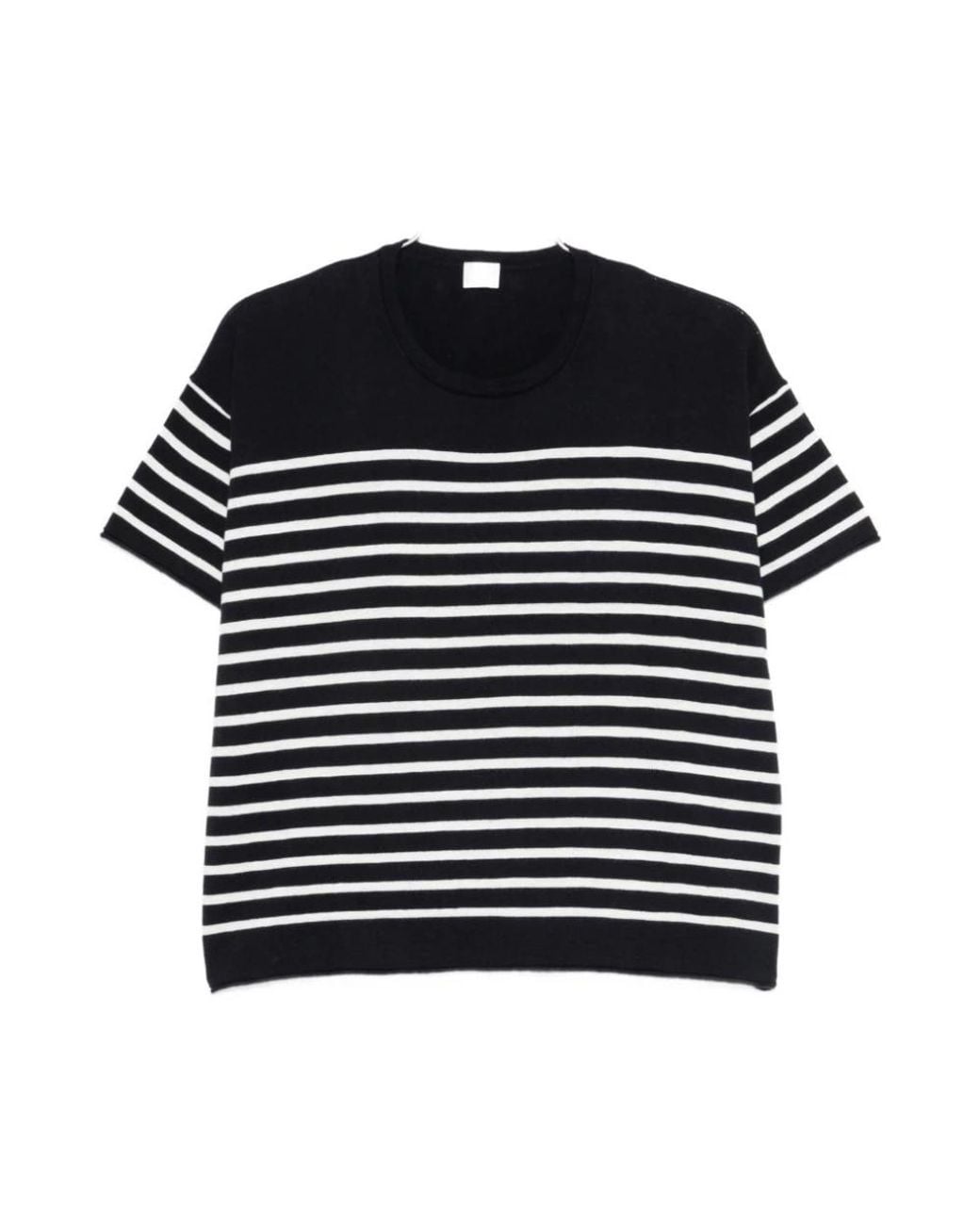 C.T.Plage Black Round-Neck Knitwear
