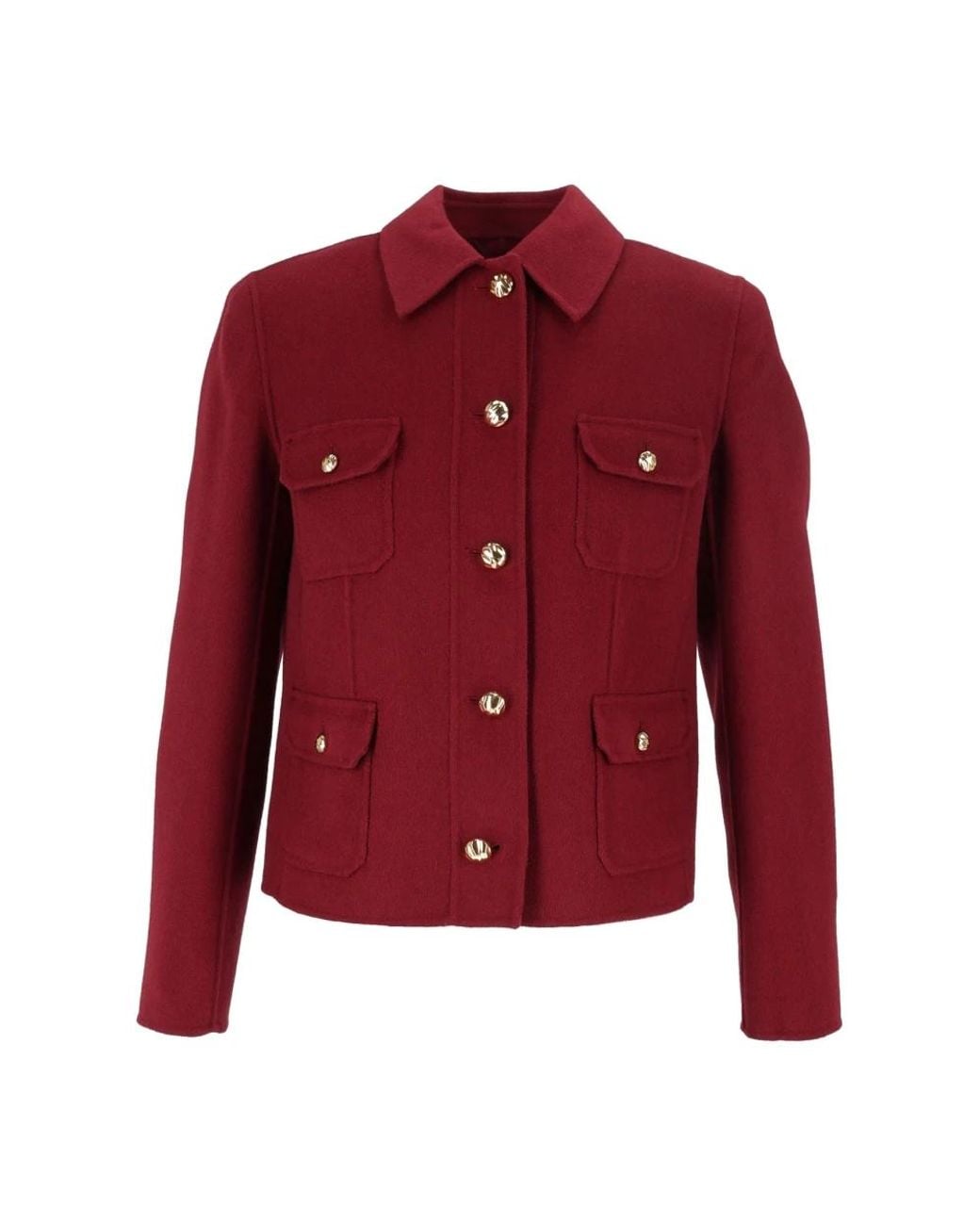 Light Jackets Max Mara en coloris Red