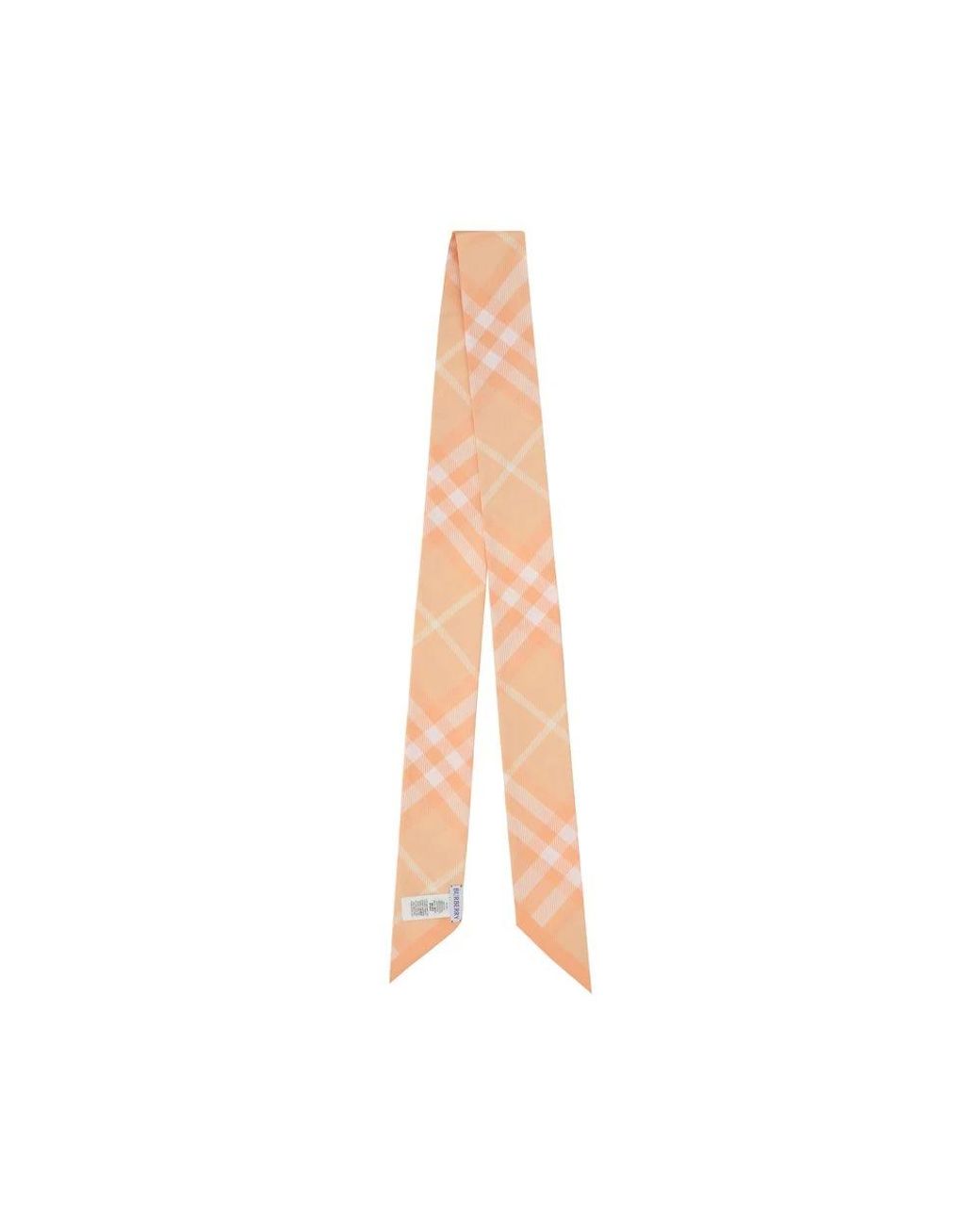 Burberry White Scarf