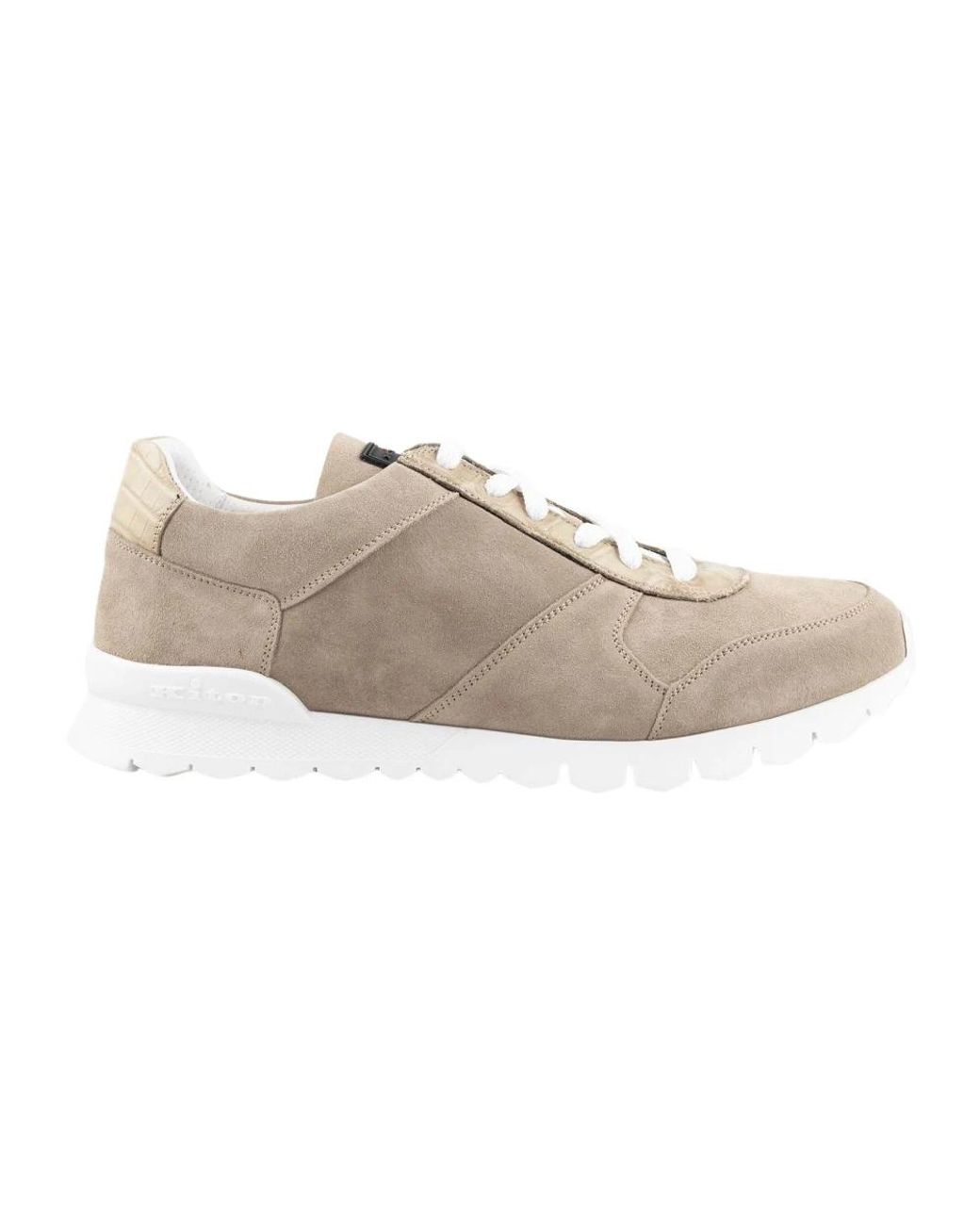 Kiton Gray Sneakers for men