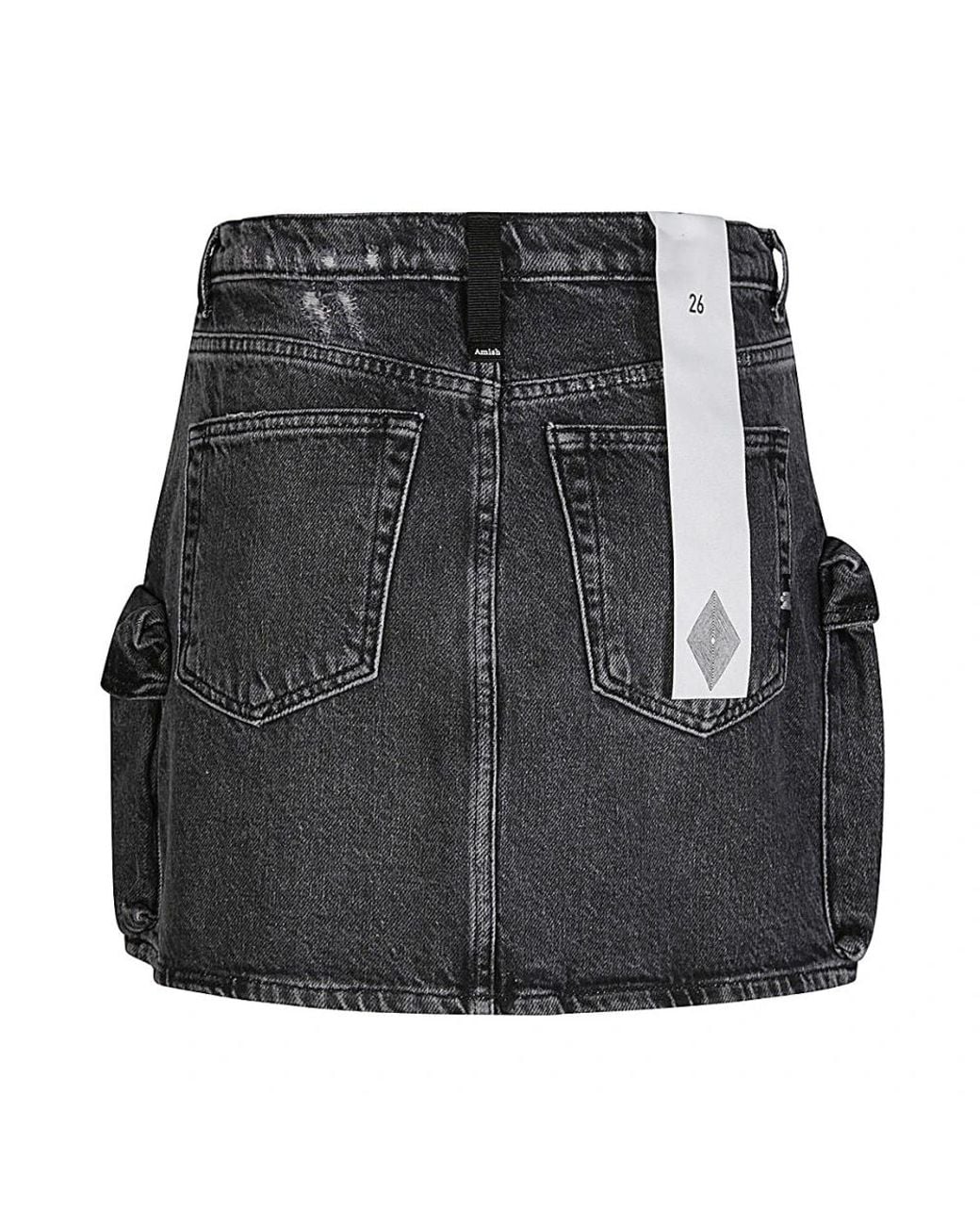 AMISH Black Denim Skirts