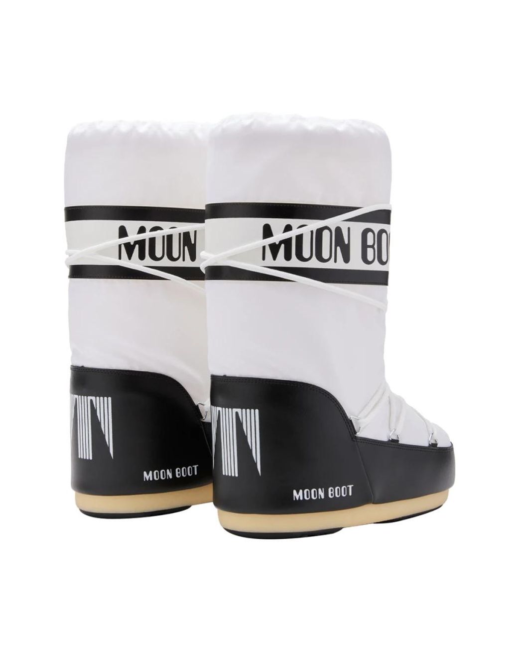 Moon Boot White Winter Boots