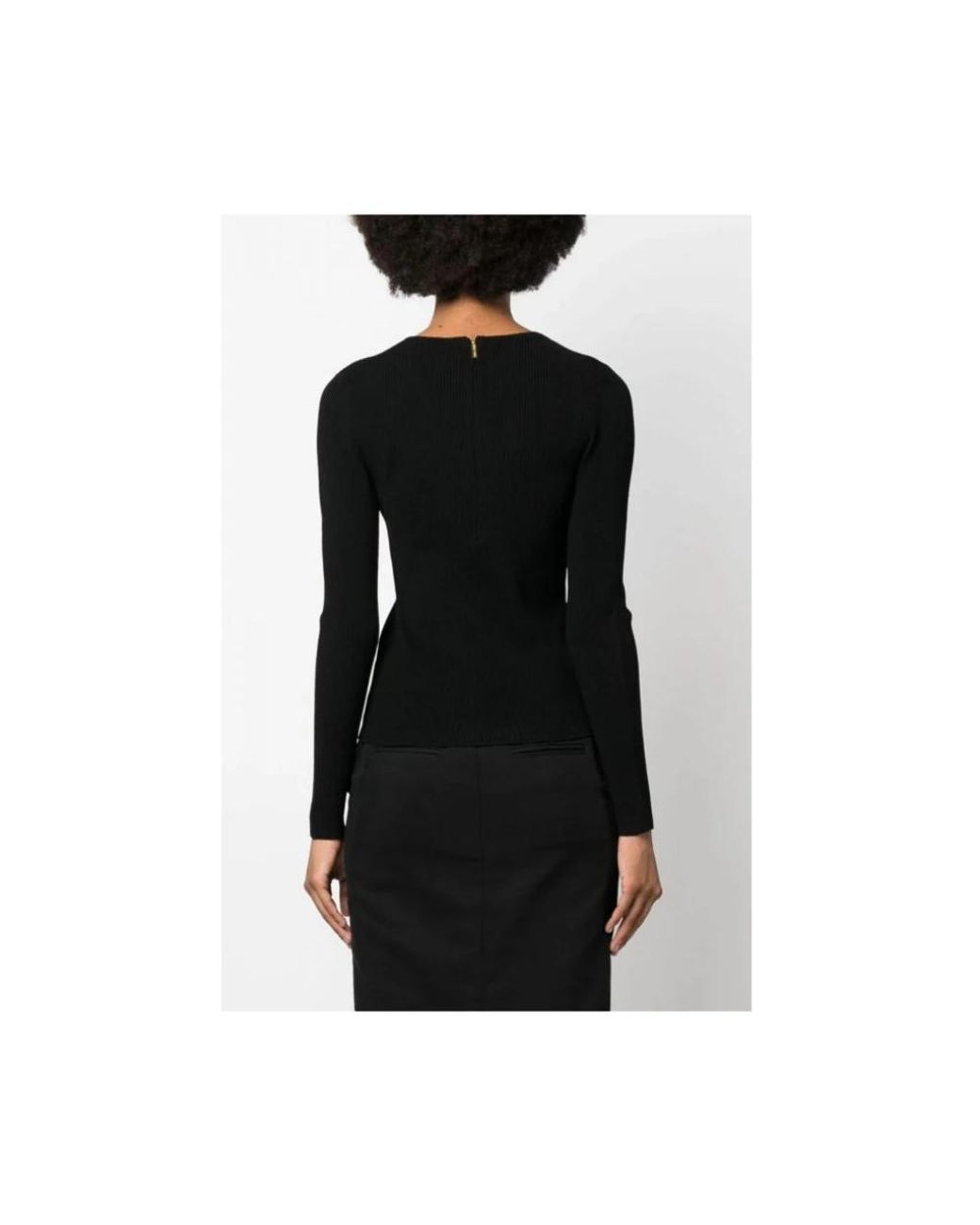 Michael Kors Black V-Neck Knitwear