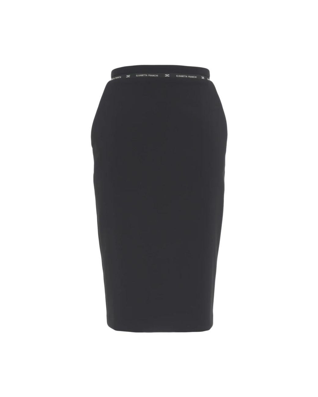 Elisabetta Franchi Black Pencil Skirts
