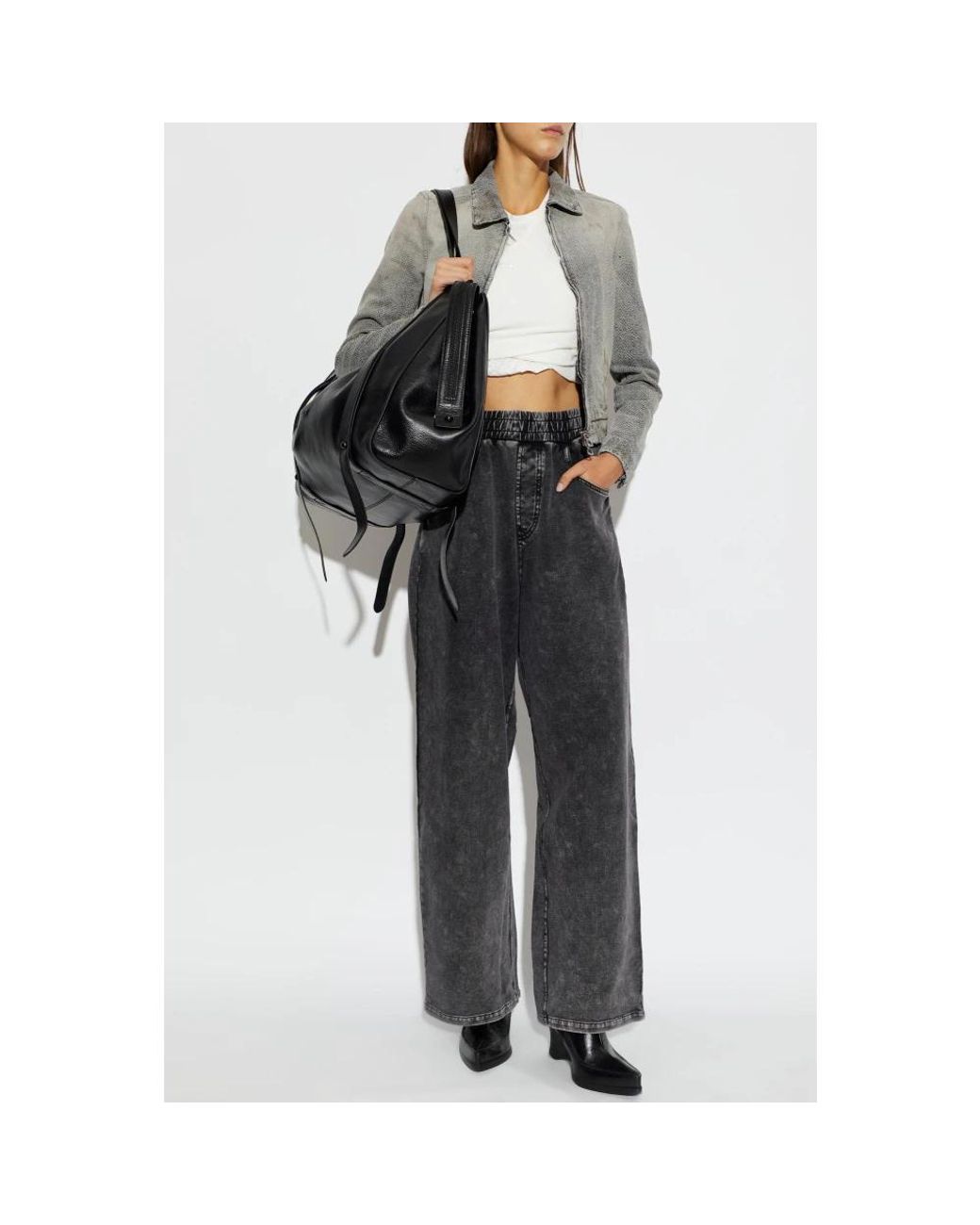 Denim Jackets DIESEL de color Gray