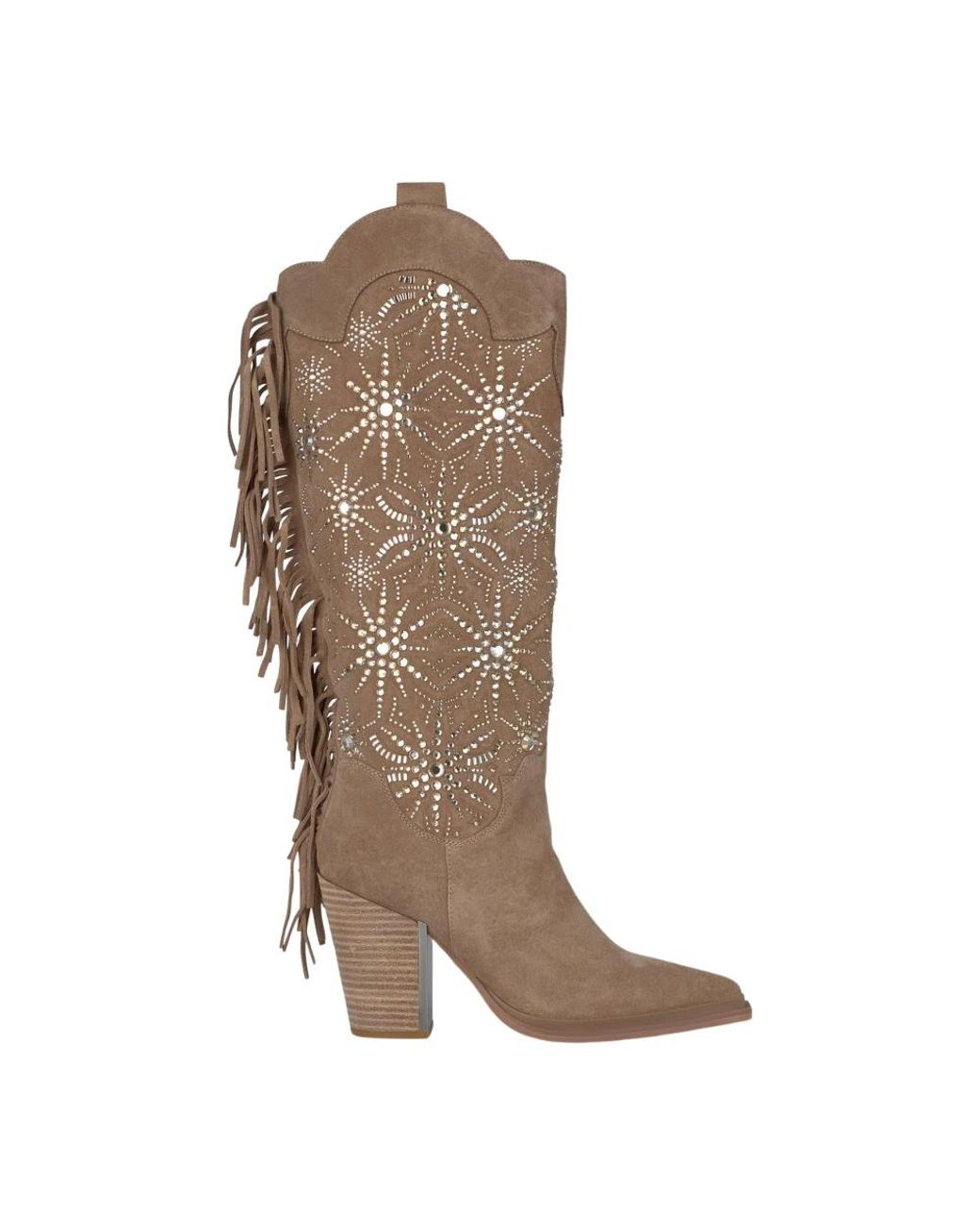 Alma En Pena. Brown Cowboy & Biker Boots
