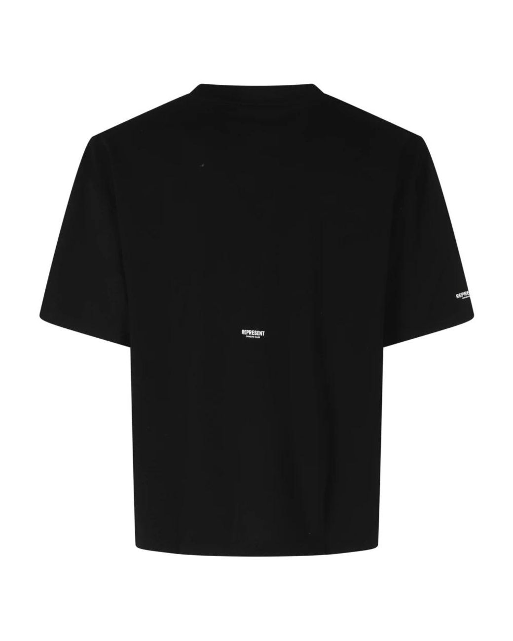 T-Shirts Represent de hombre de color Black
