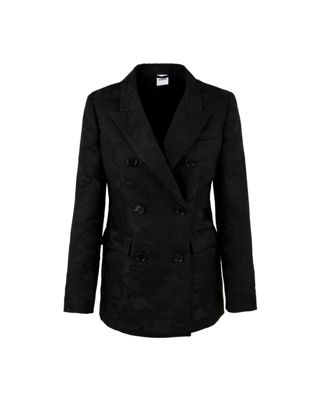 Aspesi Jassen ,Zwart ,Jacket in het Black