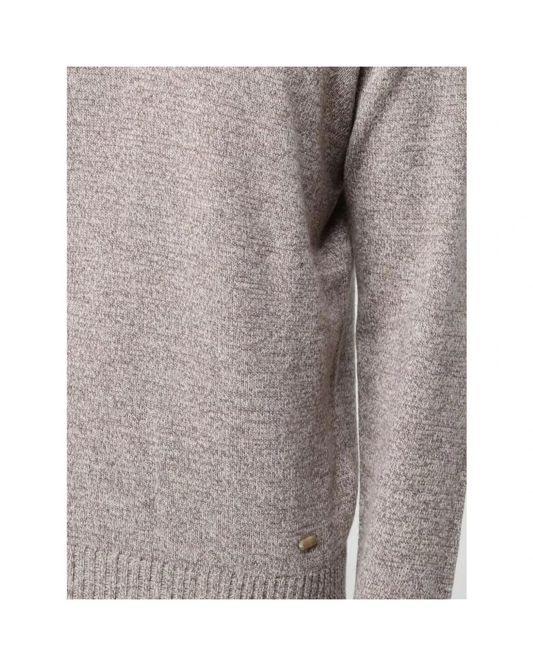 Brooksfield Gray Round-Neck Knitwear for men