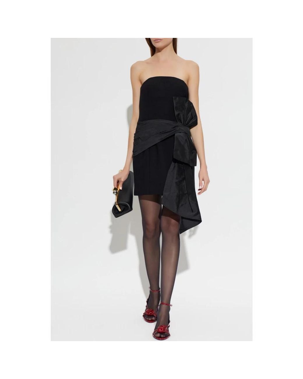 ROTATE BIRGER CHRISTENSEN Black Party Dresses