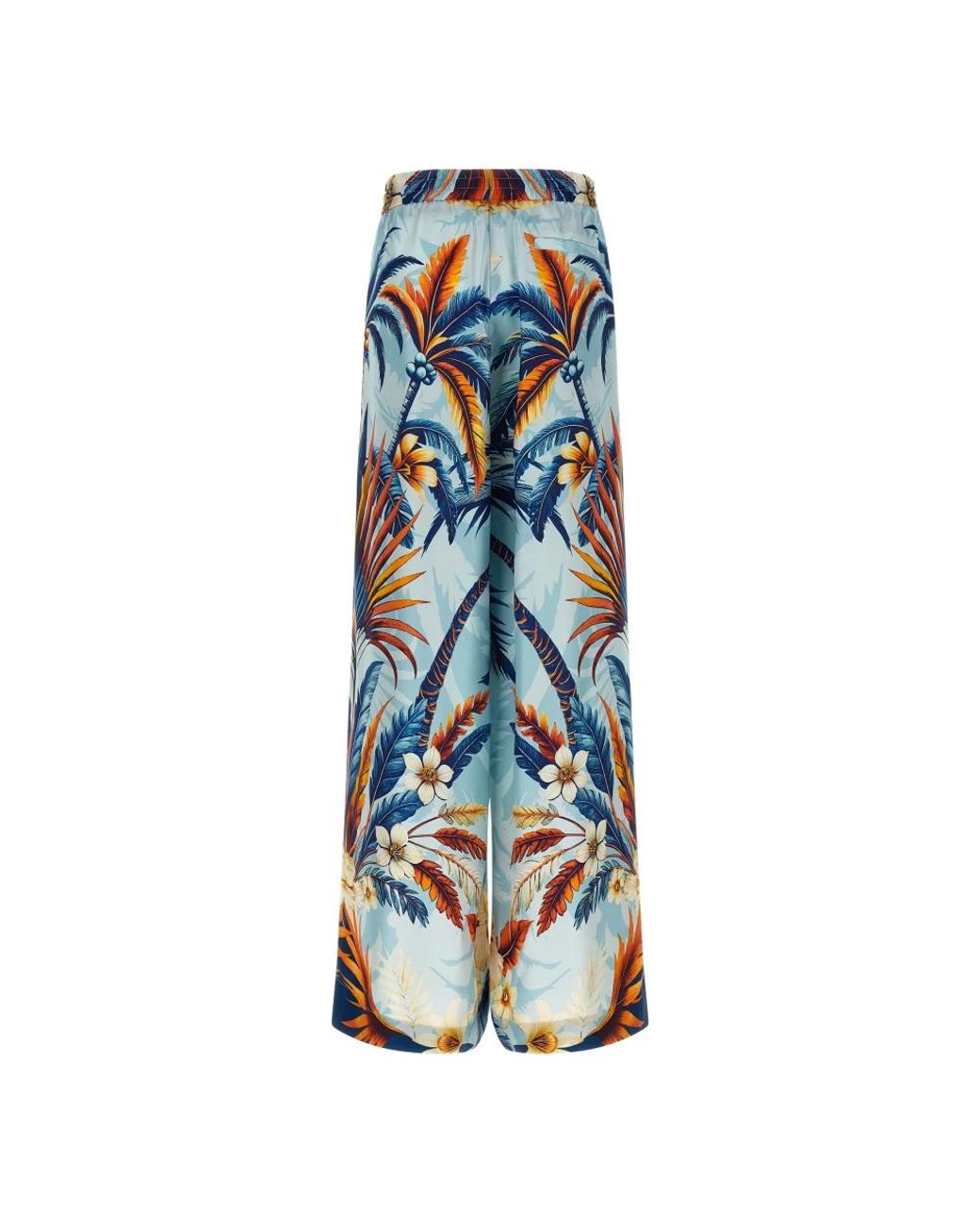 F.R.S For Restless Sleepers Blue Wide Trousers