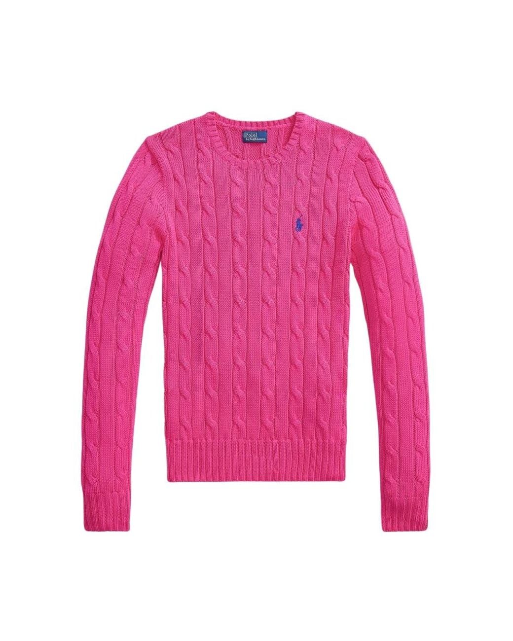 Polo Ralph Lauren Pink Round-Neck Knitwear
