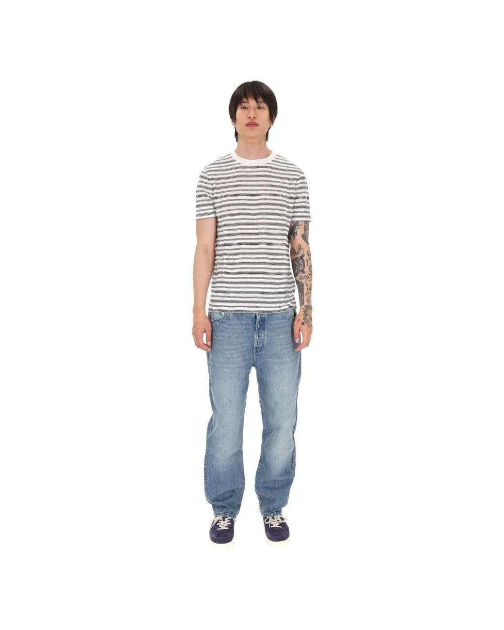 T-Shirts A.P.C. de hombre de color Black
