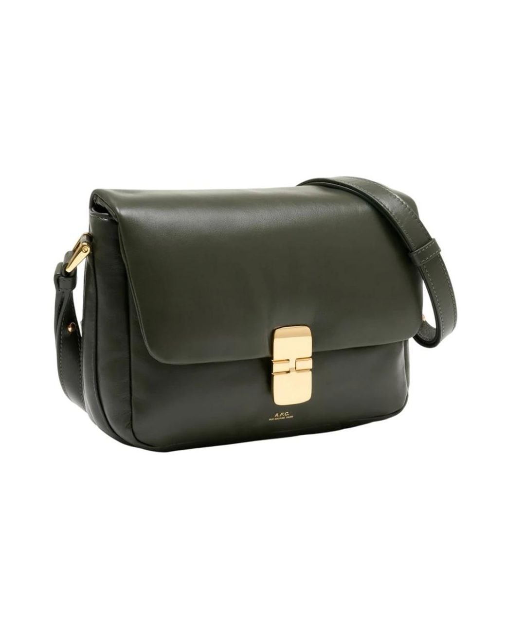 A.P.C. Green Cross Body Bags