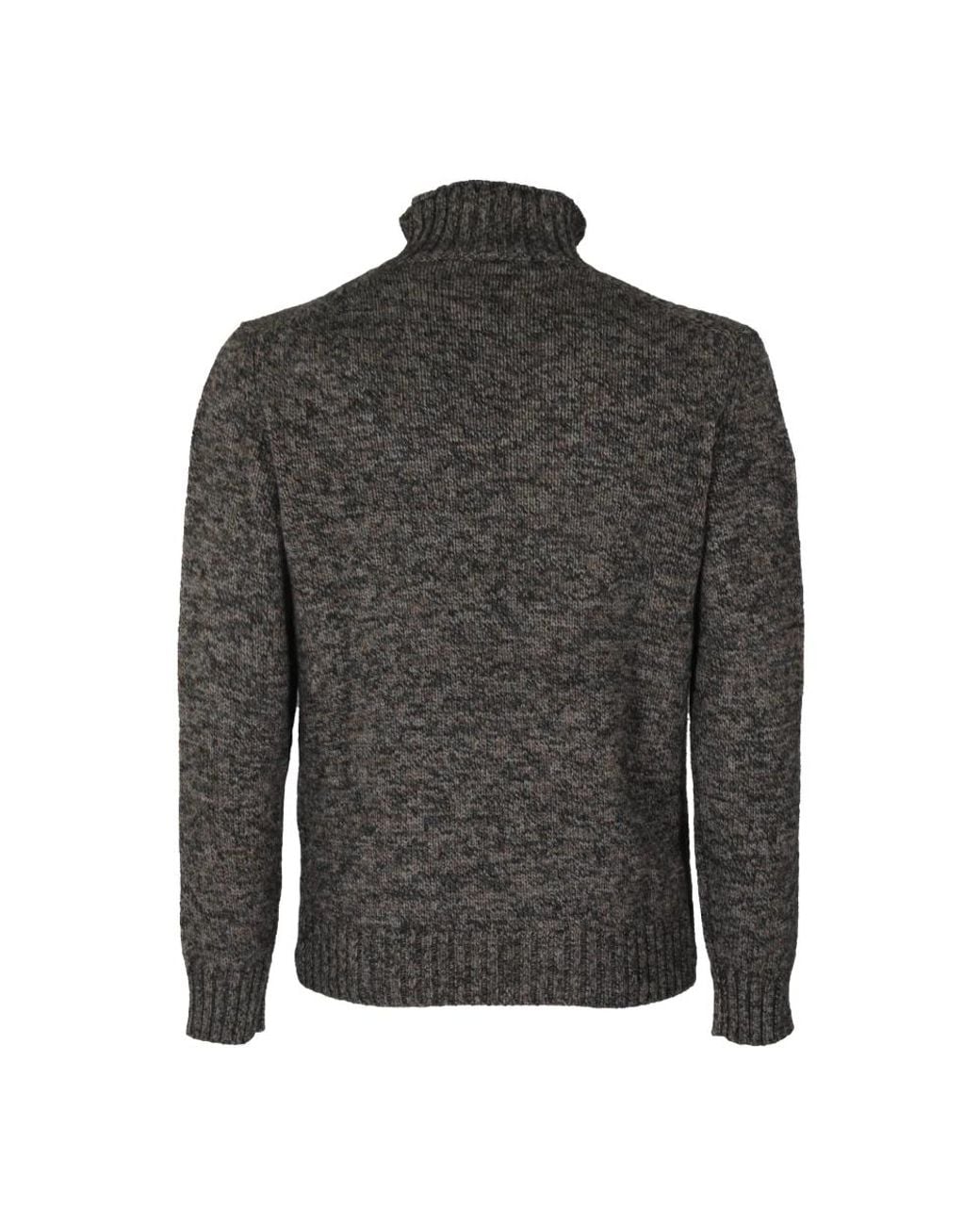Kangra Gray Turtlenecks for men