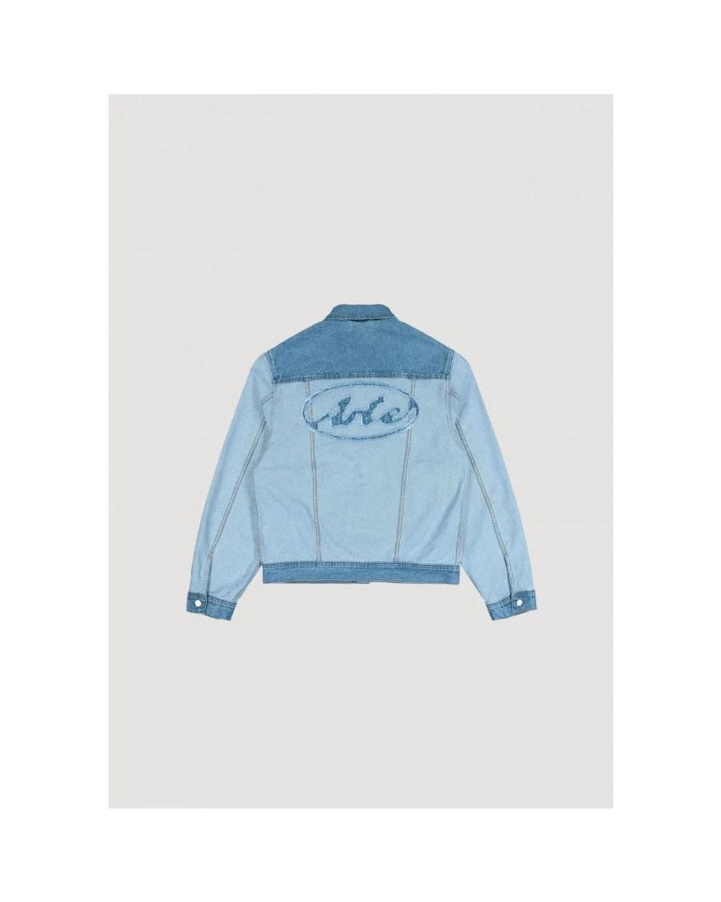 Denim Jackets Arte' de hombre de color Blue