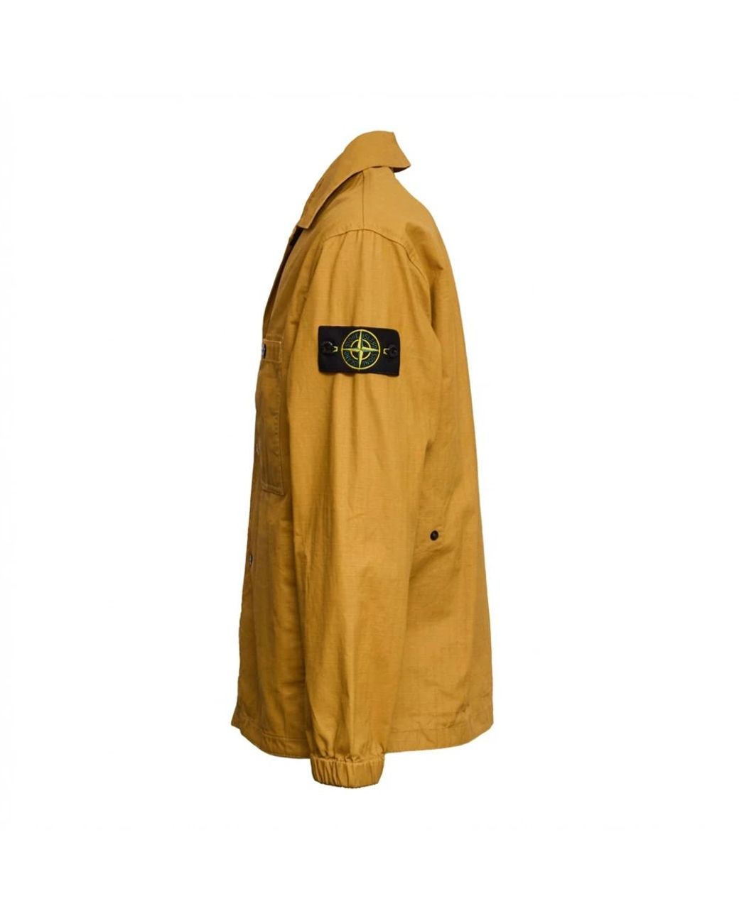 Stone Island Yellow Light Jackets for men