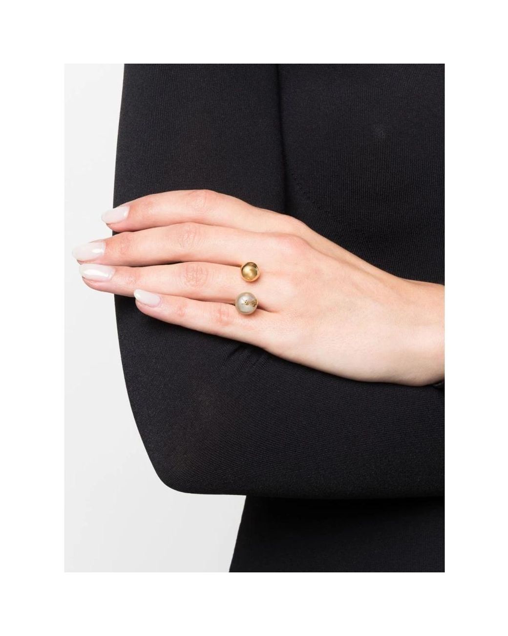 Saint Laurent Metallic Rings