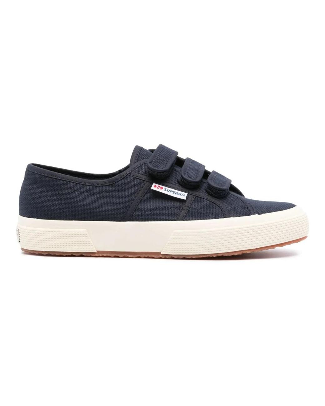 Superga 2750-Cot3Strapu in het Blue voor heren