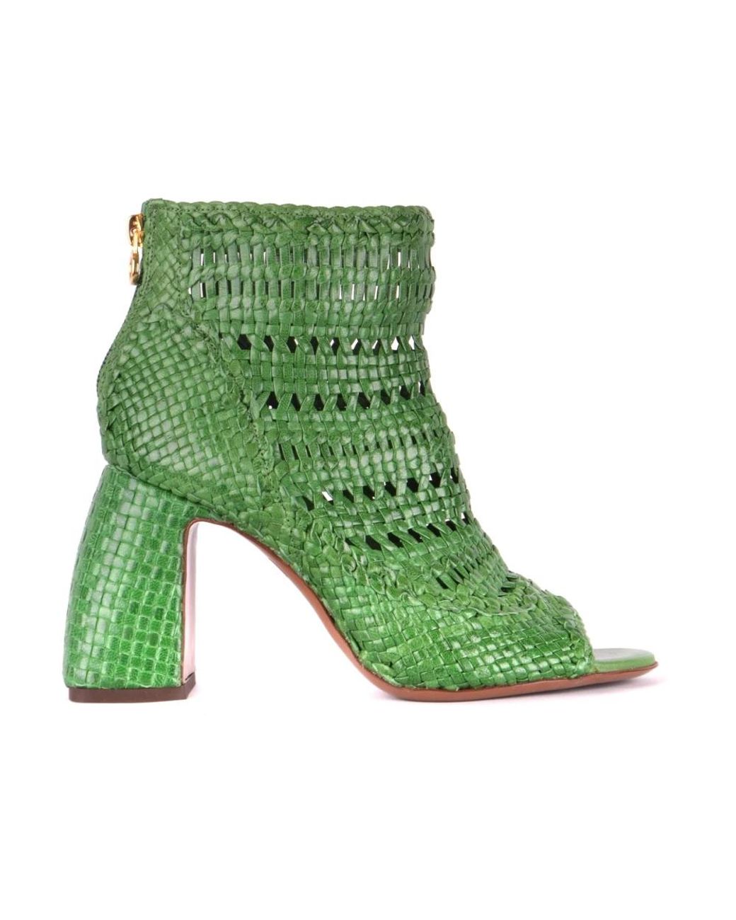 L'Autre Chose Green Sandalen