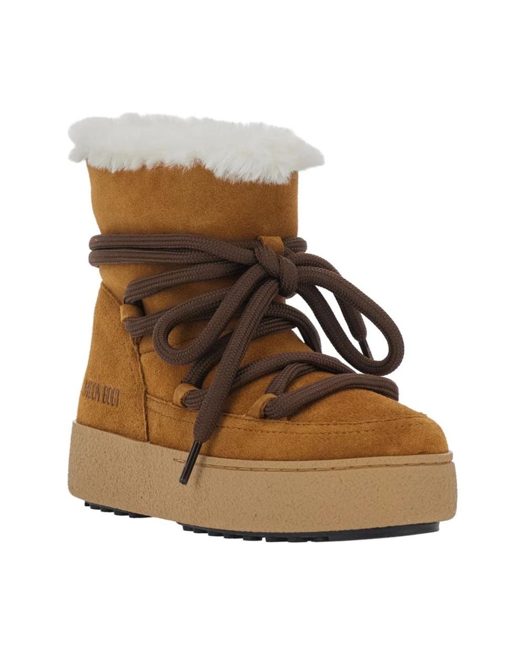 Moon Boot Brown Ltrack Sofia Stiefeletten