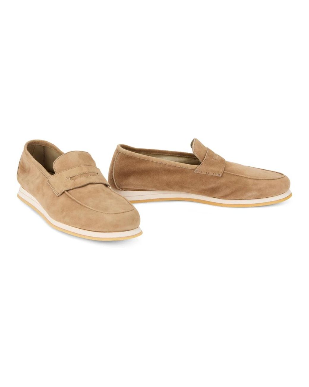 Fedeli Slip-On Loafers in Natural für Herren