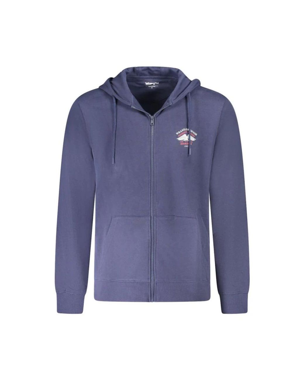 Wrangler Blue Zip-Throughs for men