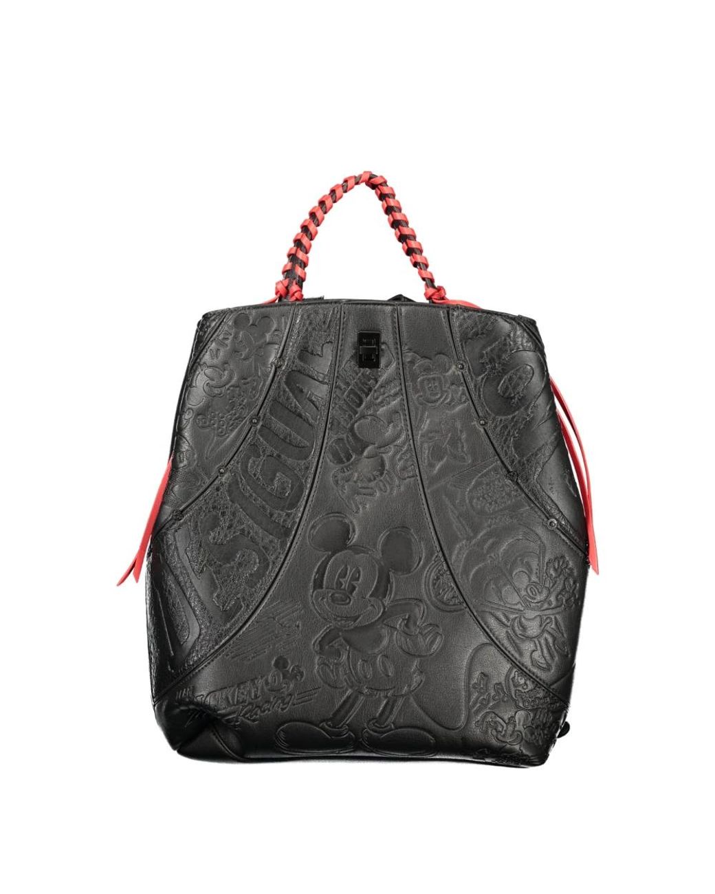 Desigual Black Polyurethane 's Backpack