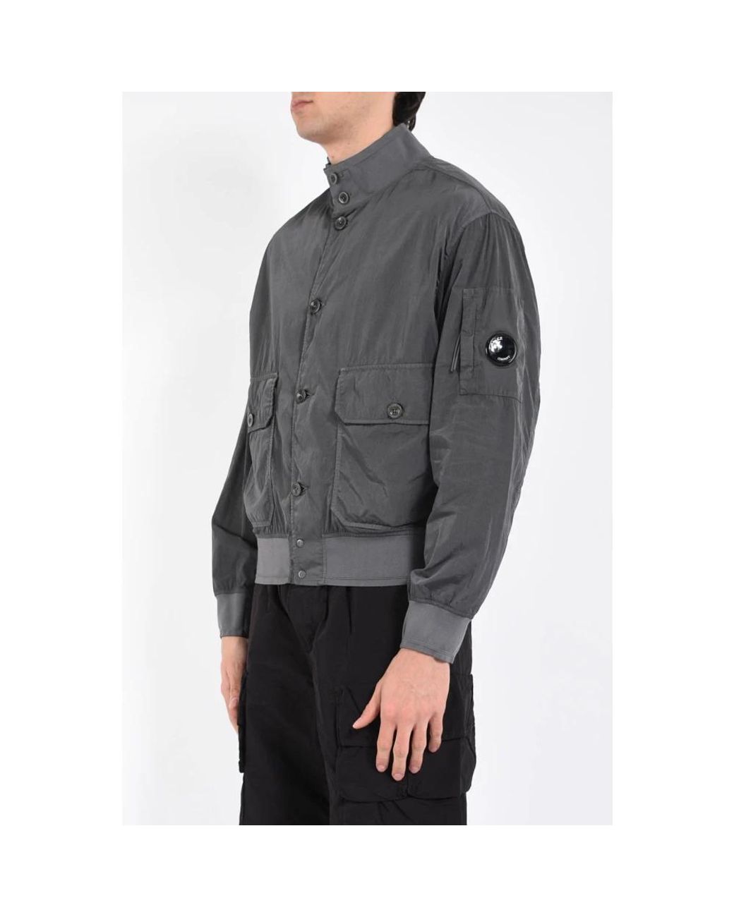 C P Company Gray Light Jackets for men