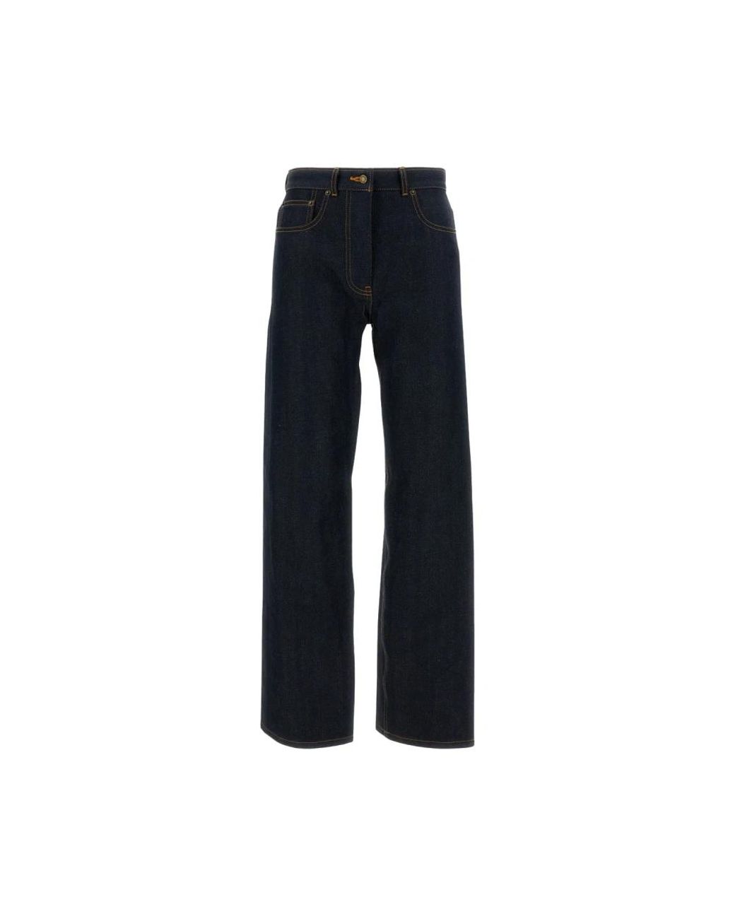 Thom Browne Blue Wide Jeans