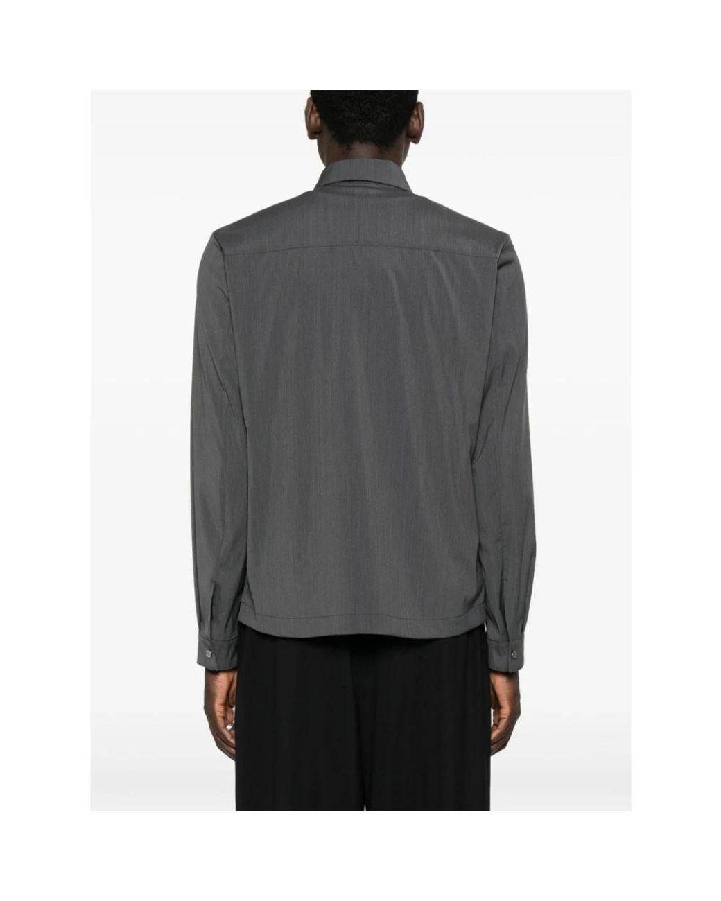 Herno Gray Light Jackets for men