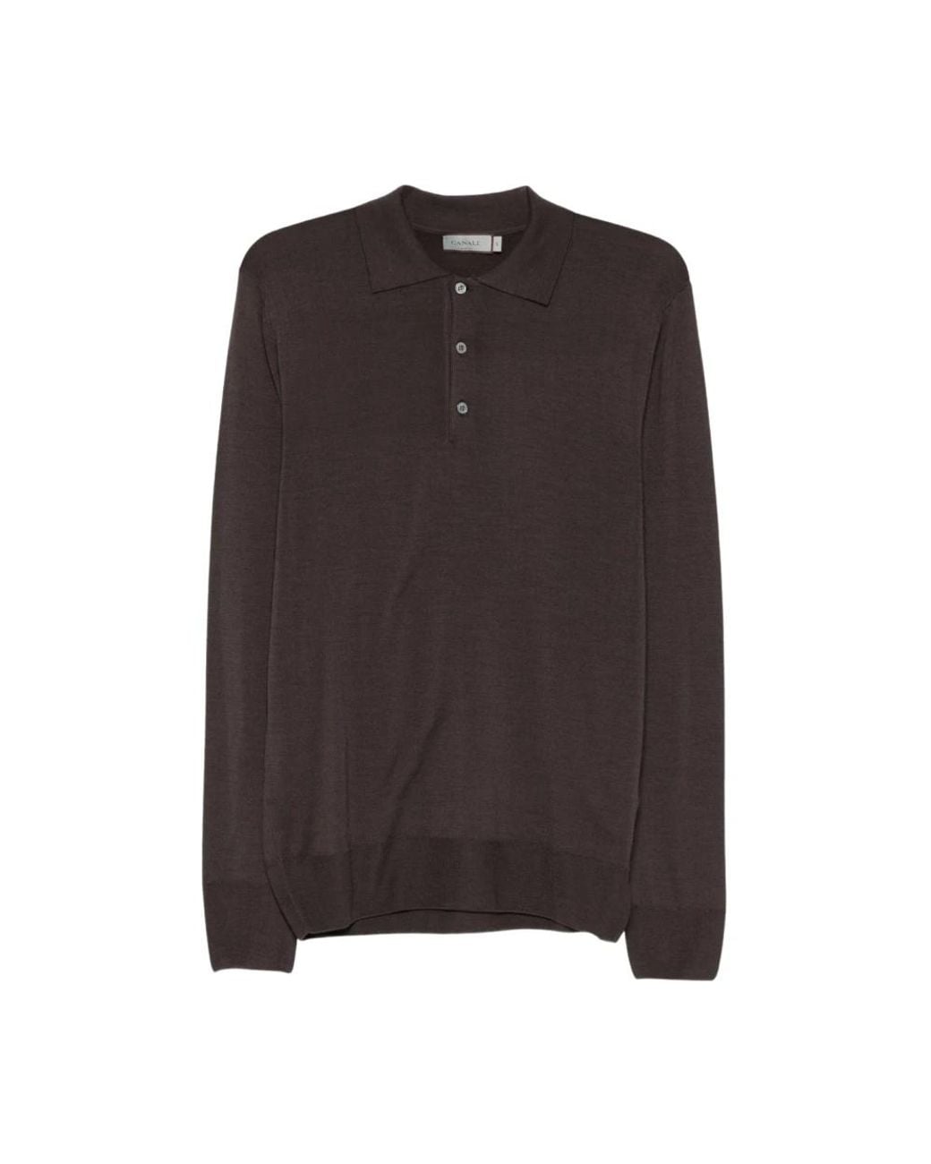 Canali Brown Polo Shirts for men