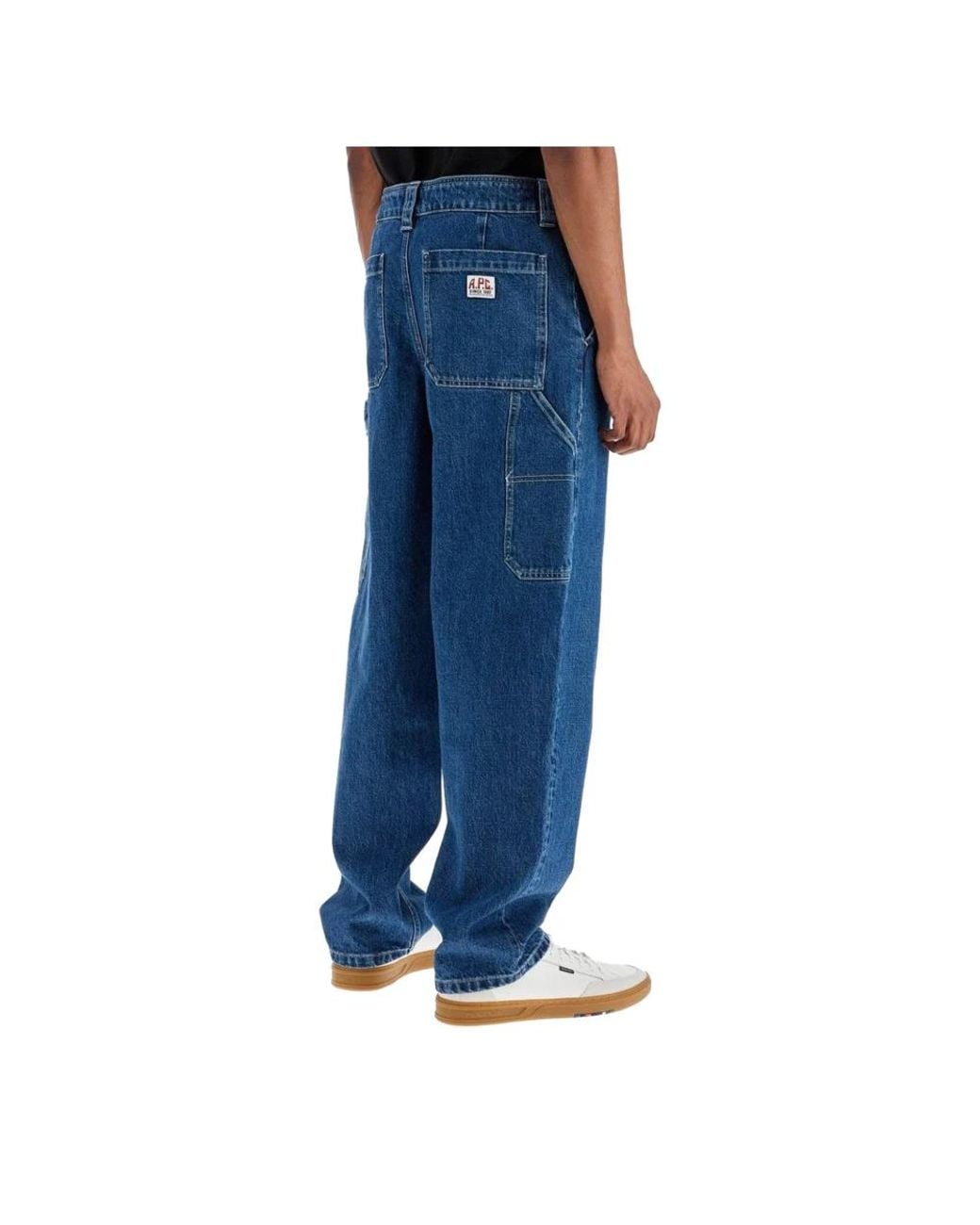 Straight Jeans A.P.C. de hombre de color Blue