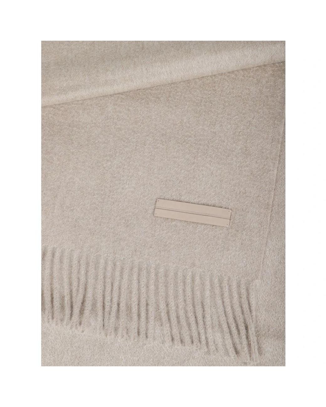 Zegna Gray Winter Scarves for men