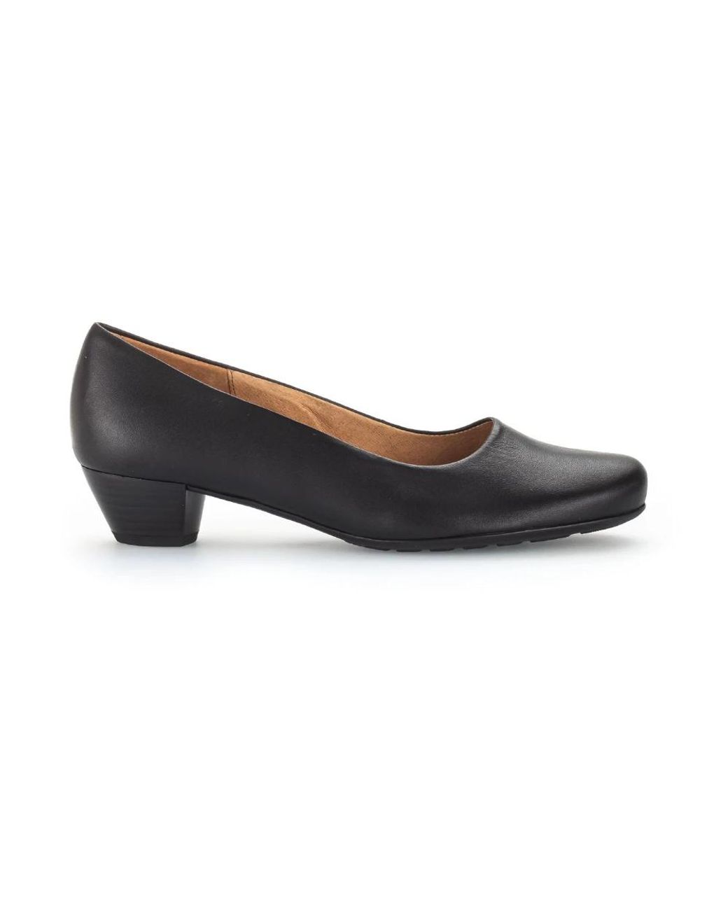 Gabor Blue Klassische bequeme schwarze lederschuhe