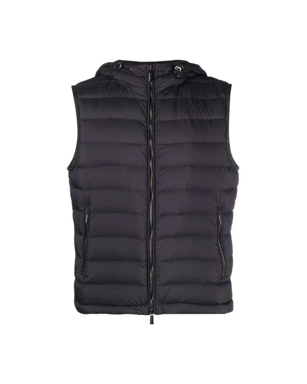 Moorer Black Waistcoats for men