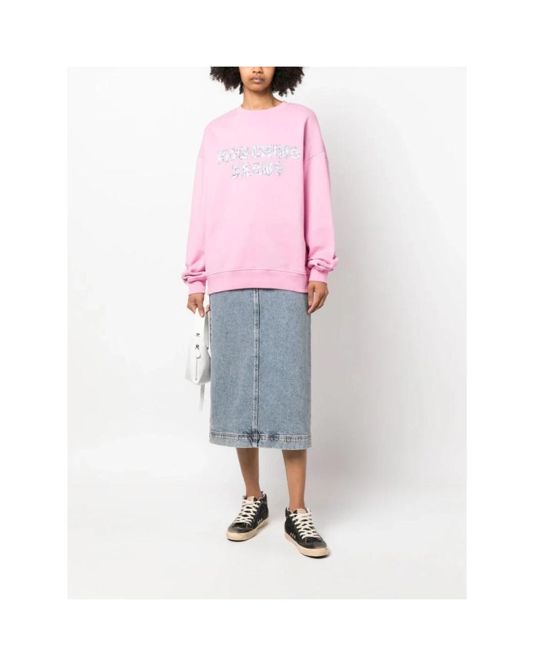 Moschino Blue Denim Skirts