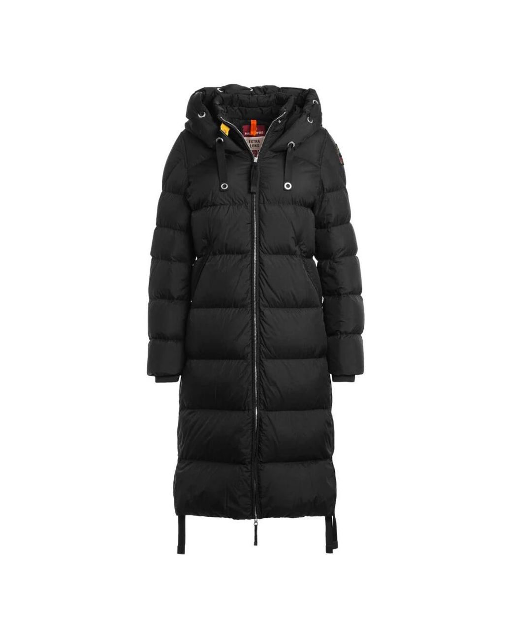 Parajumpers Jassen ,Zwart ,Nylon Panda Lange Donsjas in het Black