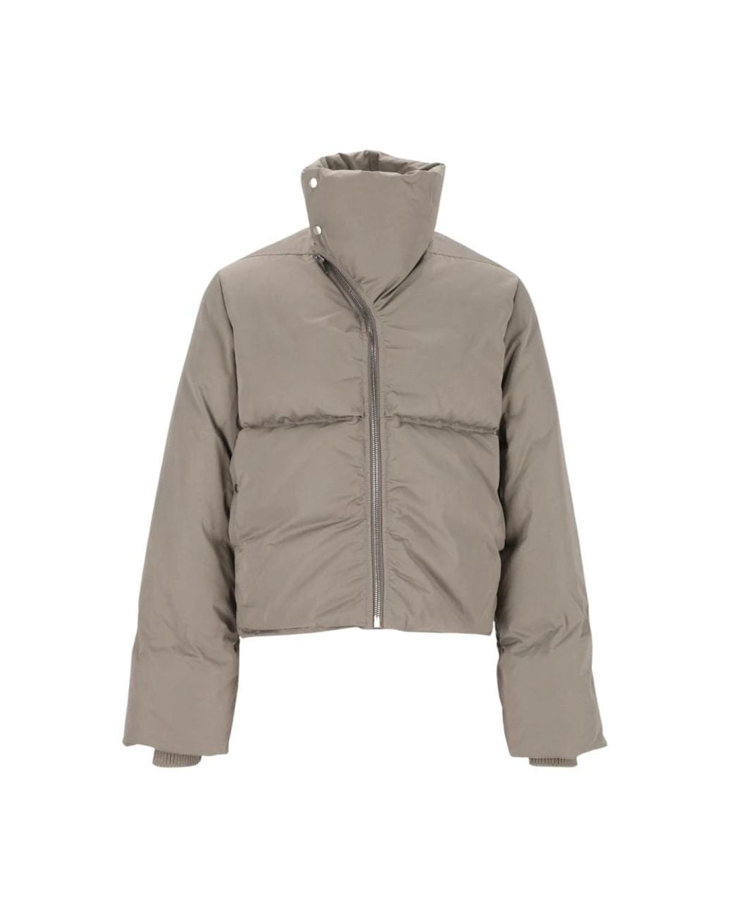 Rick Owens Gray Winter Jackets for men