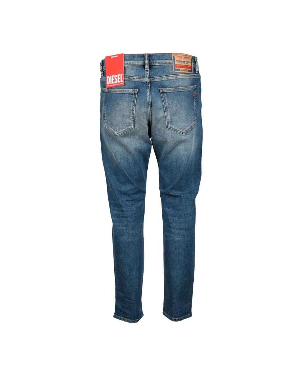 DIESEL Blue Slim-Fit Jeans for men
