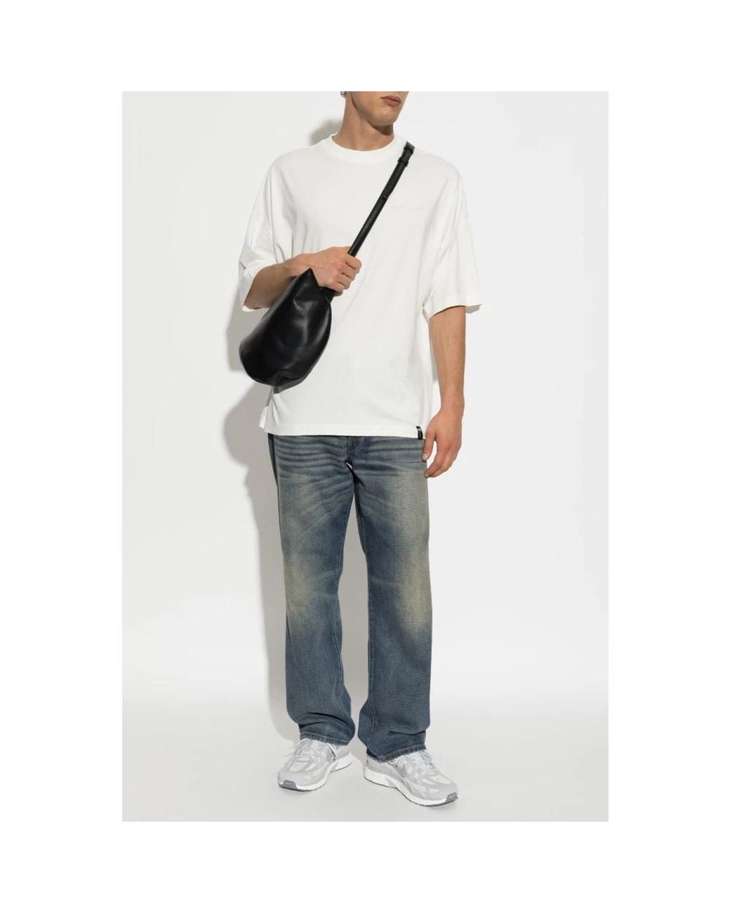 Palm Angels White T-Shirts for men