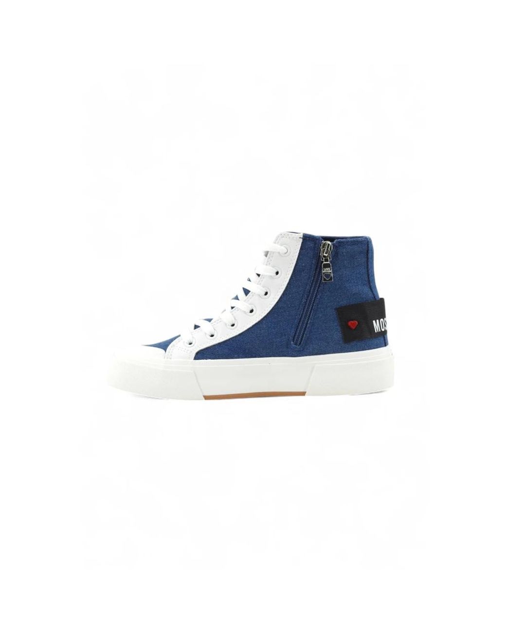 Love Moschino Blue Sneakers