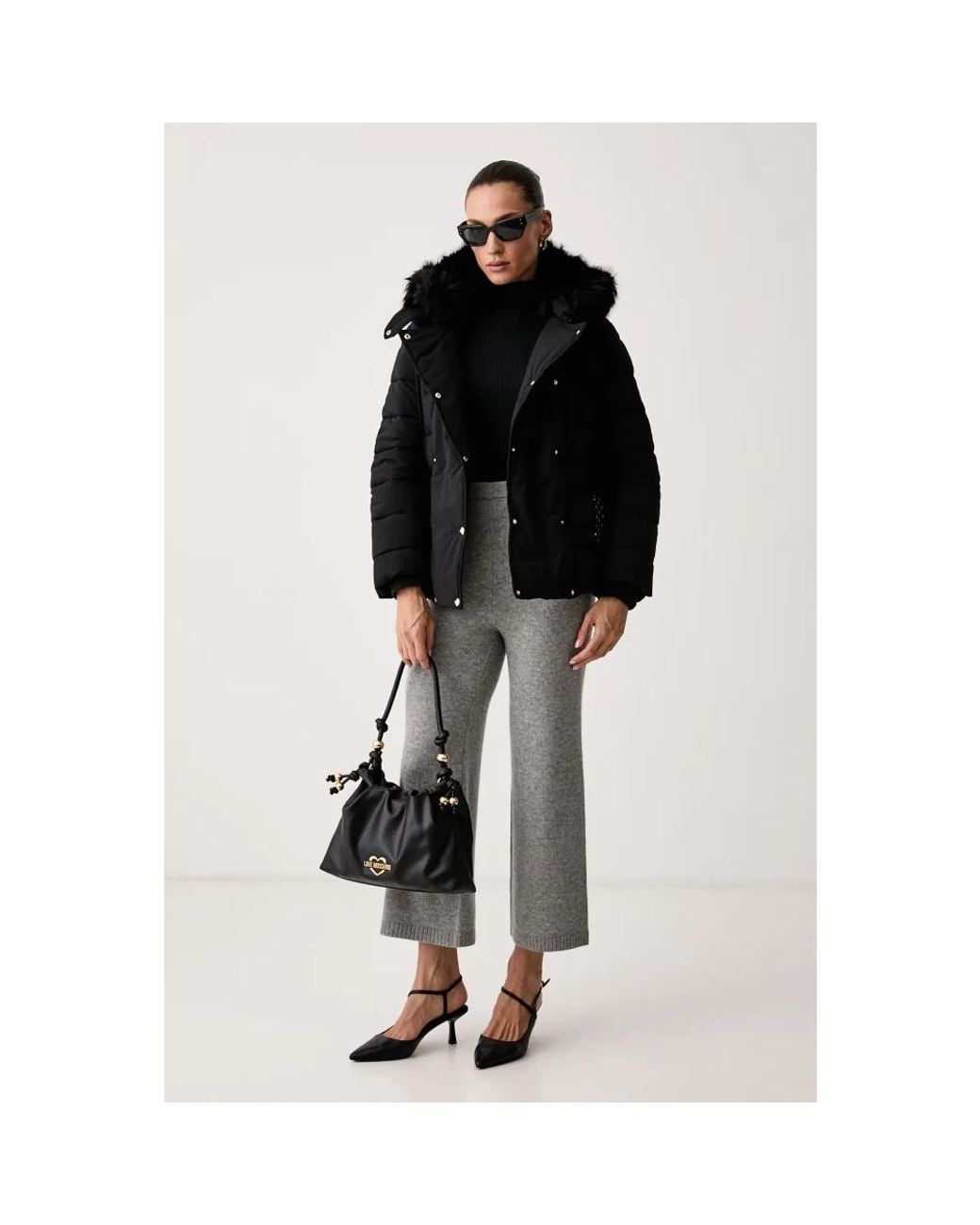 Winter Jackets Liu Jo de color Black