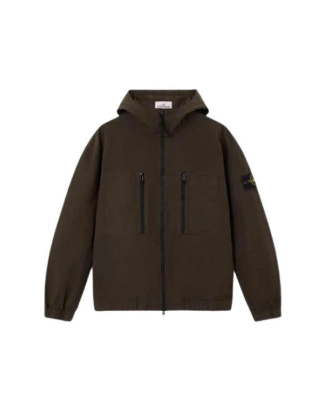 Stone Island Green Light Jackets for men